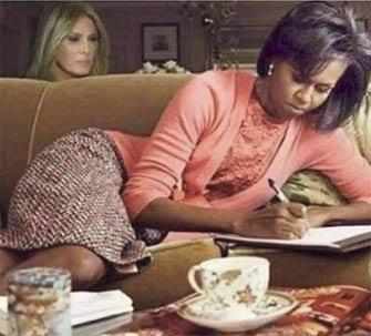 Melania and Michelle Obama - WestmountMag.ca