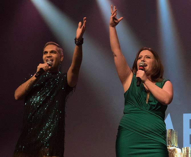 META 2023 hosts Keith Fernandez and Debbie Friedmann