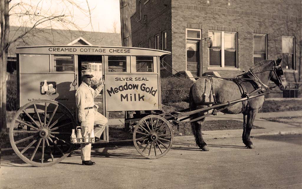 milkman horse and cart