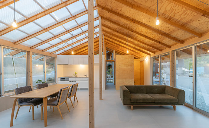 Résidence de Minohshinmachi, Minoh, Préfecture d'Osaka, Japon