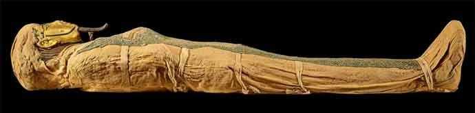 Momie d’Irthorru, Basse Époque, 26e dynastie, vers 600 av. J.-C., EA 20745. © The Trustees of the British Museum – WestmountMag.ca