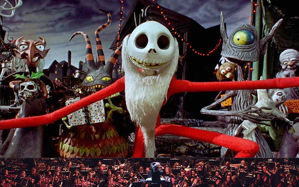 GFN Productions et l'Orchestre FILMharmonique présentent Disney Tim Burton : L'Étrange Noël de monsieur Jack en concert