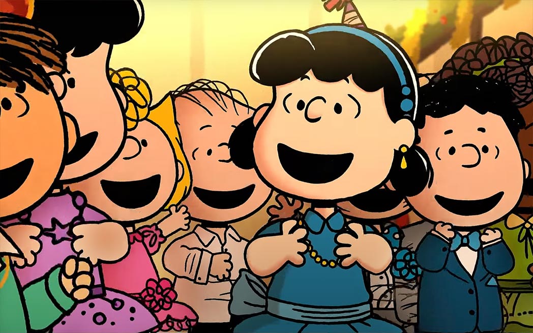 frame from Peanuts Auld Lang Syne