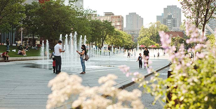 Place des festivals Montréal 