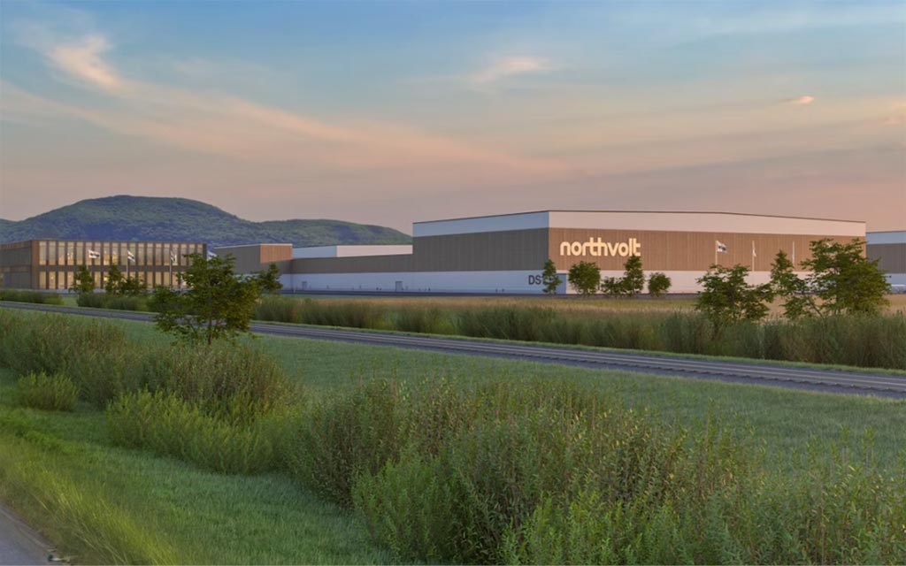 projected Northvolt plant McMasterville