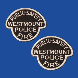 police fire public safety patches