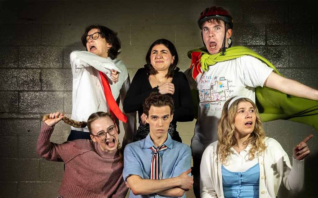 The 25th Annual Putnam County Spelling Bee,” directed by Cat Preston runs this July 23rd-27th at La Chapelle Scènes Contemporaines.