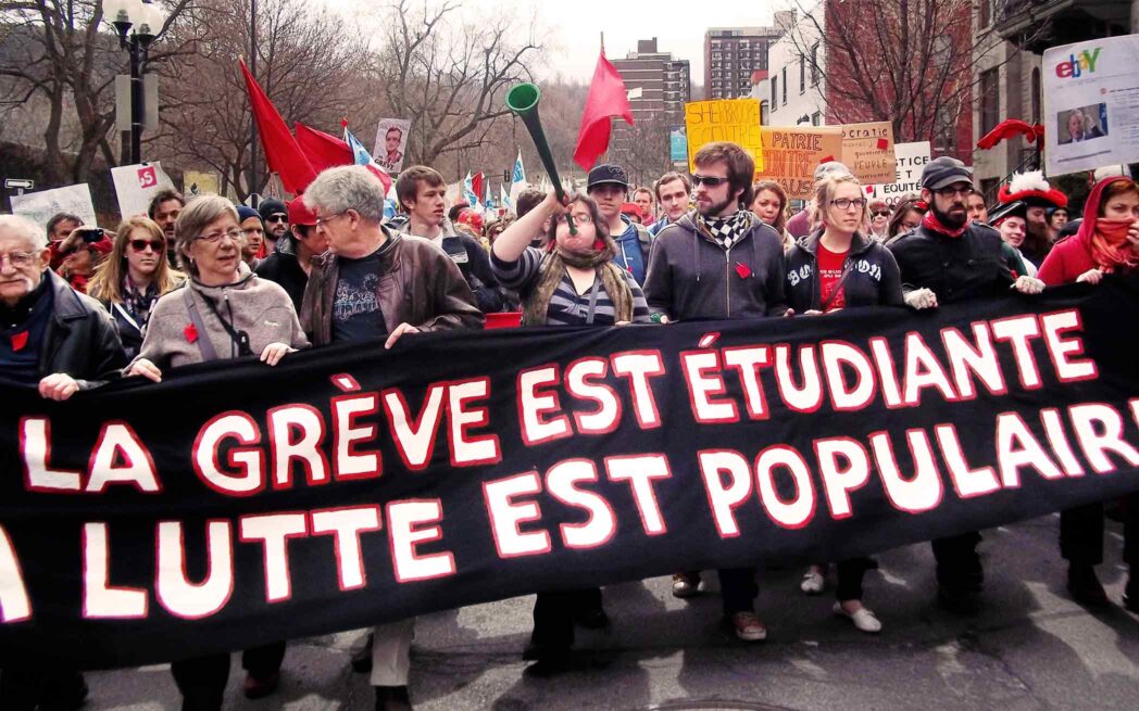 Red Square student protest