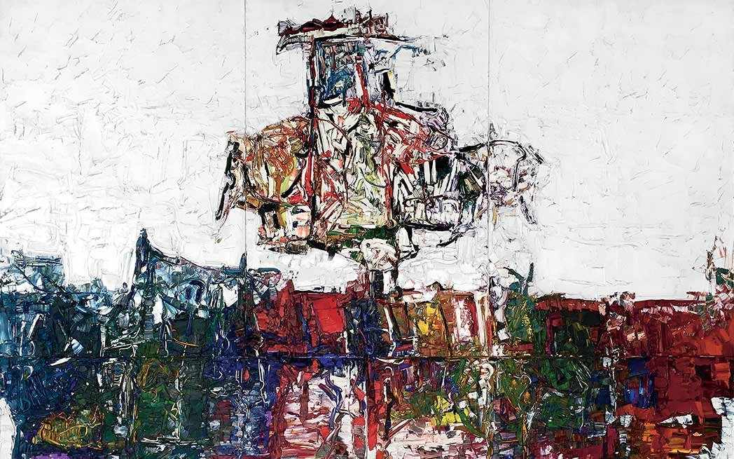 Jean Paul Riopelle Point de rencontre 1963