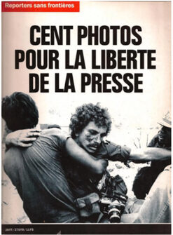 Couverture du premier numéro de RSF 100 photos pour la liberté de la presse, sorti en avril 1993