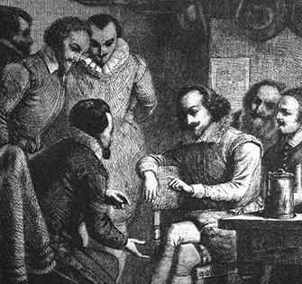 Shakespeare and Jonson at the Mermaid Taver