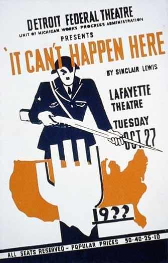 It Can’t Happen Here Poster - WestmountMag.ca