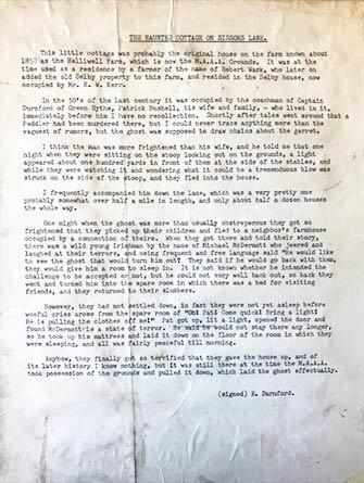 haunted house letter - WestmountMag.ca