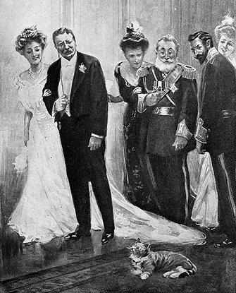 Theodore Rooseveldt’s cat Slippers 