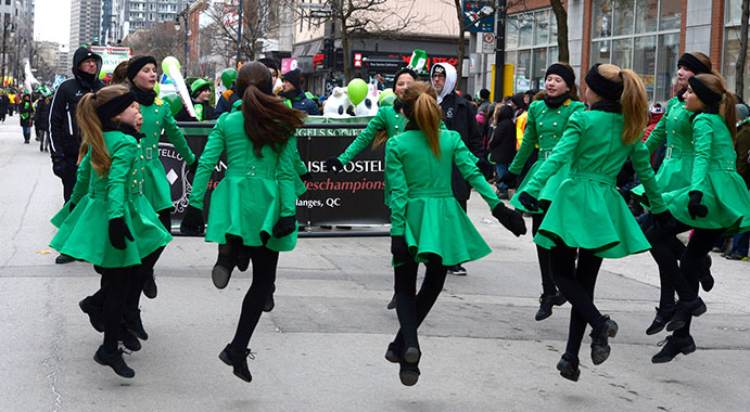 St. Patrick parade
