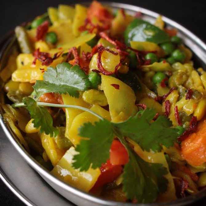 Star of India vegetable dish
