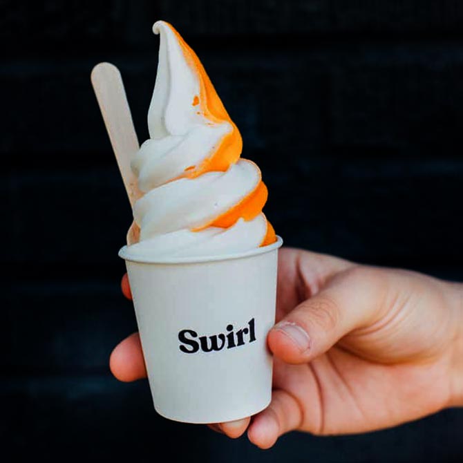 Crèmerie Swirl ice cream