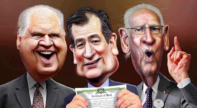 Ted Cruz caricature - WestmountMag.ca