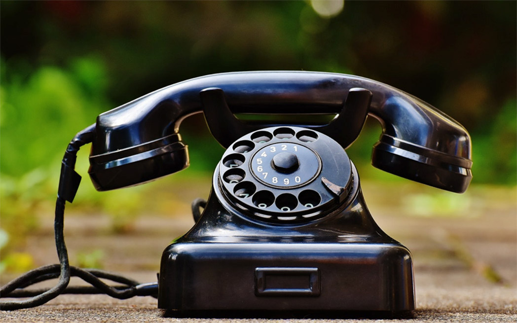 telephone à cadrant - old style phone