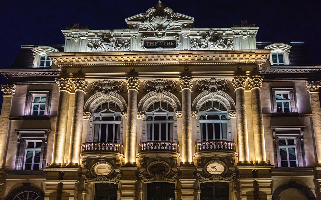 theatre at night