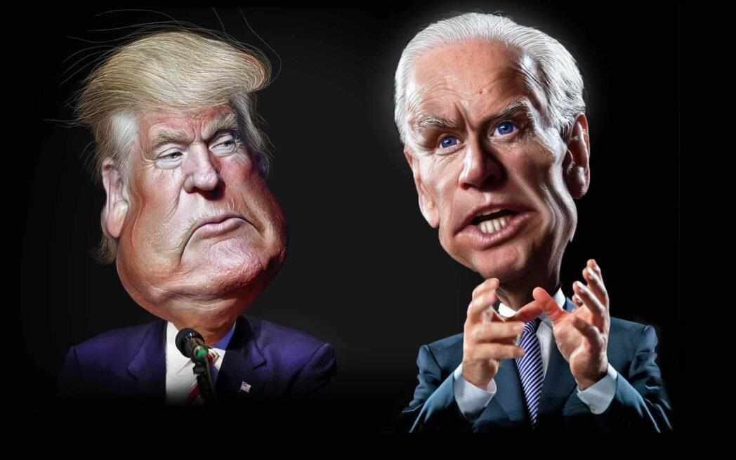 Trump and Biden