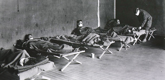 U.S. army field hospital WWI