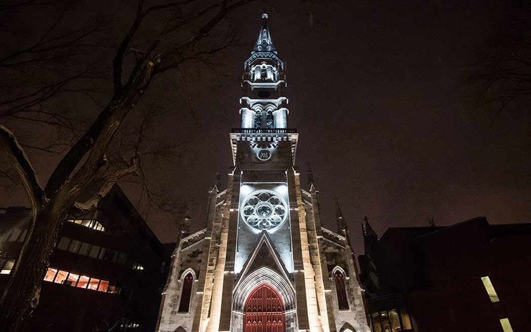 Clocher Saint-Jacques du pavillon Judith-Jasmin de l'UQÀM – WestmountMag.ca