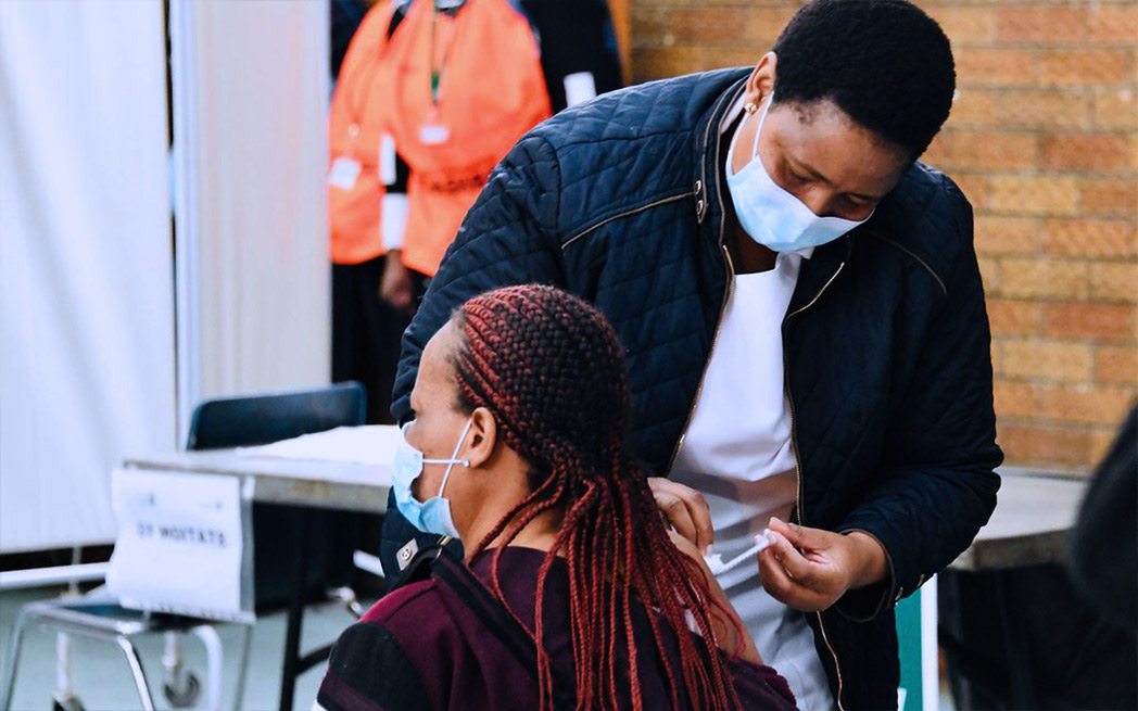 COVID vaccination campaign in Africa