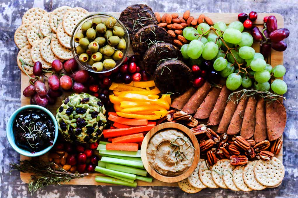 Vegan Charcuterie Board 