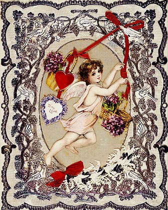 Victorian Valentine card 