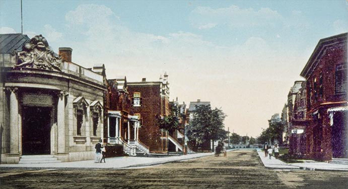 Western Avenue at Greene