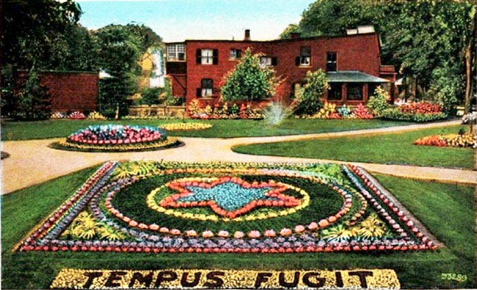 Westmount floral clock