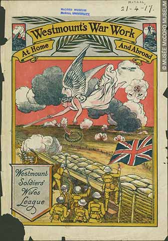Westmount War Work at Home and Abroad poster