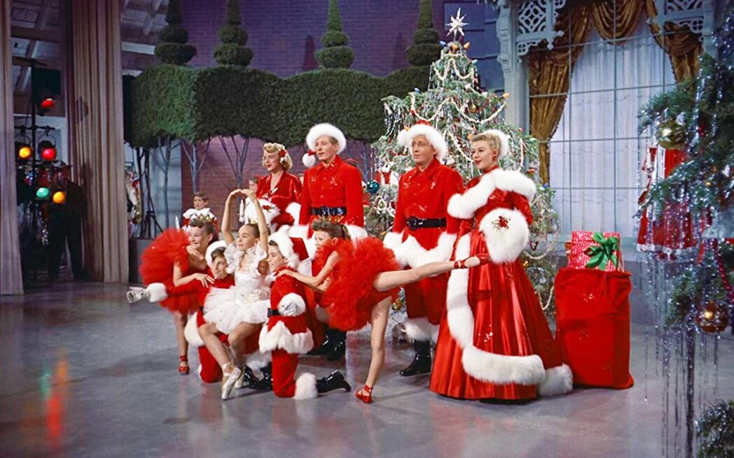 White Christmas movie frame