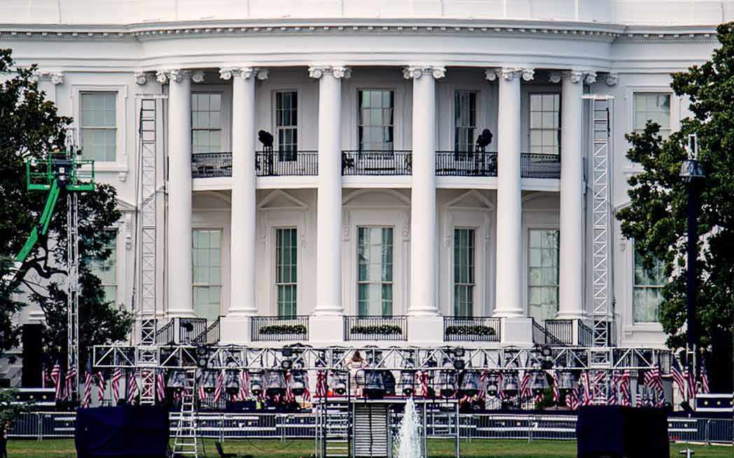 white house prepped for RNC - WestmountMag.ca