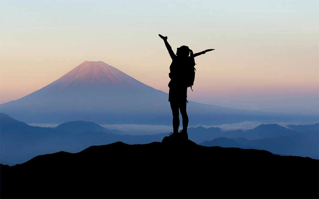 Woman on mountain – WestmountMag.ca